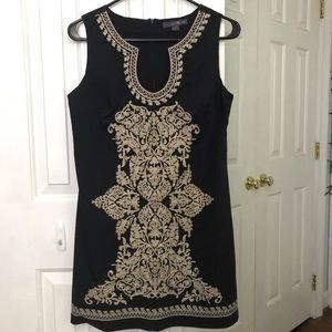 Forever 21 Black Embroidered Tunic